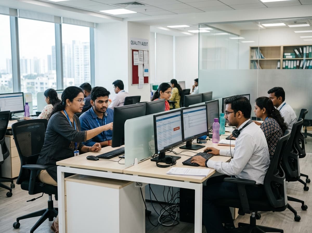 Citrux Health medical coding and quality audit operations team in India delivery facility